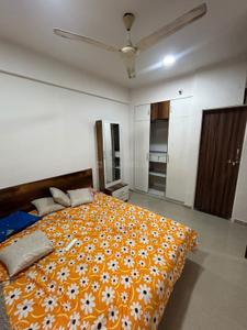 Bedroom Image of 1100 Sq.ft 2 BHK Apartment / Flat for rent in Indira Nagar Nashik for Rs. 17000