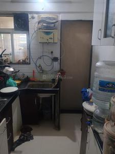 Kitchen Image of 600 Sq.ft 1 BHK Apartment / Flat for rent in Kohinoor Glory, Mohammed Wadi Pune for Rs. 21000