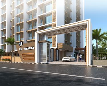 Image of 740 Sq.ft 1 BHK Apartment / Flat for sale in LK Vivanta, Kamothe, Navi Mumbai for Rs. 7500000