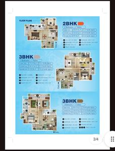 Image of 995 Sq.ft 2 BHK Apartment / Flat for sale in Charms Castle, Raj Nagar Extension, Ghaziabad for Rs. 6500000