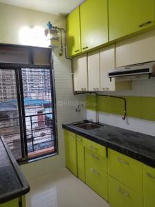 Kitchen Image of 655 Sq.ft 1 BHK Apartment / Flat for sale in Taramani, Airoli Navi Mumbai for Rs. 8700000