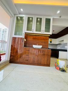 Kitchen Image of 2650 Sq.ft 4 BHK Apartment / Flat for rent in Rishita Manhattan, Gomti Nagar Extension Lucknow for Rs. 52000
