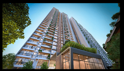Image of 1168 Sq.ft 2 BHK Apartment / Flat for sale in Austin Yana, Tathawade, Pune for Rs. 10000000