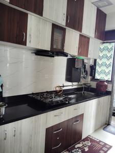 Kitchen Image of 1161 Sq.ft 2 BHK Apartment / Flat for sale in Radhe Vrundavan Residency, Vavol Gandhinagar for Rs. 5600000