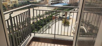 Balcony Image of 2600 Sq.ft 3 BHK Apartment / Flat for rent in SNN Clermont, Nagavara Bengaluru for Rs. 170000