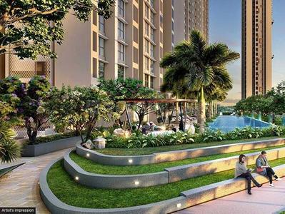 Image of 1000 Sq.ft 3 BHK Apartment / Flat for sale in Srishti Oasis, Bhandup West, Mumbai for Rs. 17500000