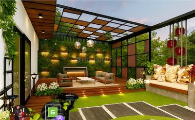 Balcony Image of 1650 Sq.ft 3 BHK Apartment / Flat for sale in Sector 45 Noida for Rs. 7000000