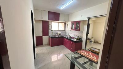 Kitchen Image of 950 Sq.ft 2 BHK Apartment / Flat for rent in Shanti Sankul, Warje Pune for Rs. 25000