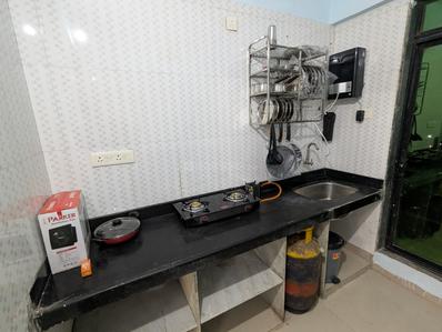 Kitchen Image of KHARGHAR PG in Belapur CBD, Navi Mumbai