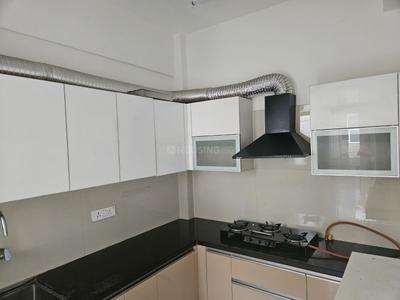 Kitchen Image of 1350 Sq.ft 3 BHK Apartment / Flat for sale in Uptown Skylla, PR7 Airport Road Zirakpur for Rs. 13000000