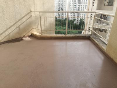 Balcony Image of 1386 Sq.ft 3 BHK Apartment / Flat for rent in Natu Golden Trellis, Balewadi Pune for Rs. 45000