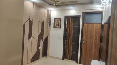 Bedroom Image of 1100 Sq.ft 3 BHK Builder Floor for rent in Dwarka Mor New Delhi for Rs. 18500