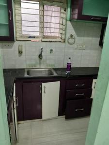 Kitchen Image of 700 Sq.ft 1 BHK Builder Floor for rent in Kondapur Hyderabad for Rs. 15980