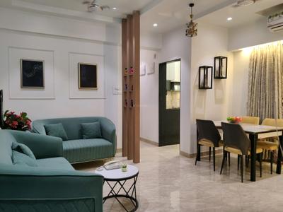 Living Room Image of 1000 Sq.ft 2 BHK Apartment / Flat for sale in Samrin Heritage, Thane West Thane for Rs. 18500000