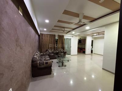 Living Room Image of 1846 Sq.ft 3 BHK Apartment / Flat for rent in Alembic Samsara, Chhani Jakat Naka Vadodara for Rs. 38000