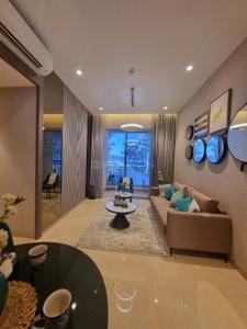 Living Room Image of 1012 Sq.ft 2 BHK Apartment / Flat for sale in The Arena Hiranandani Fortune City, Panvel Navi Mumbai for Rs. 12500000