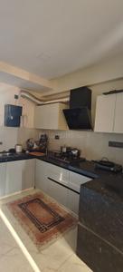 Kitchen Image of 1850 Sq.ft 3 BHK Apartment / Flat for rent in Felicity Irene Usha Tower, Nirman Nagar Jaipur for Rs. 90000