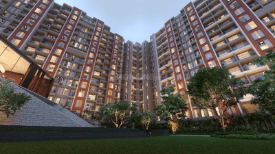 Image of 800 Sq.ft 2 BHK Apartment / Flat for sale in Rama Krystal One Phase IV, Moshi, Pune for Rs. 6000000
