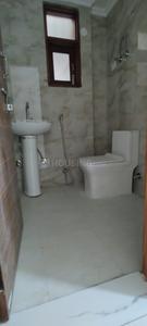 Bathroom Image of 950 Sq.ft 3 BHK Apartment / Flat for sale in Khanpur New Delhi for Rs. 6500000