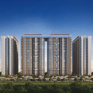 Building Image of 1034 Sq.ft 2 BHK Apartment / Flat for sale in Sentosa Harico Divaam, Kiwale Pune for Rs. 7100000