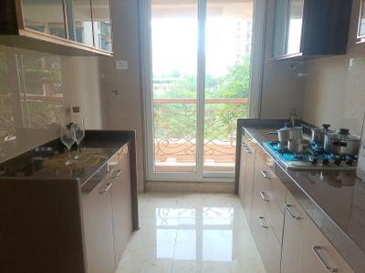 Kitchen Image of 1200 Sq.ft 2 BHK Apartment / Flat for sale in Tharwanis Sky View, Kharghar Navi Mumbai for Rs. 11500000