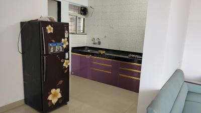 Kitchen Image of 1100 Sq.ft 2 BHK Apartment / Flat for rent in Atmosphere, Ambegaon Pathar Pune for Rs. 26000