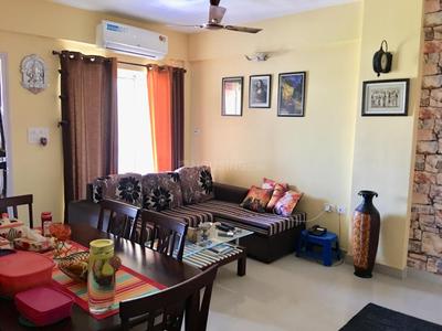 Hall Image of 870 Sq.ft 2 BHK Apartment / Flat for rent in Siddha Pines Apartments, Rajarhat Kolkata for Rs. 28000