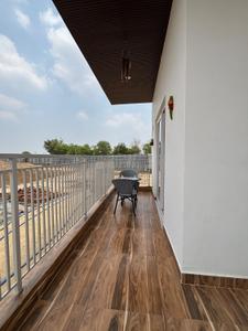 Balcony Image of 512 Sq.ft 1 BHK Apartment / Flat for sale in Hare Krishna Resort And Suites, Sunrakh Bangar Vrindavan for Rs. 4700000