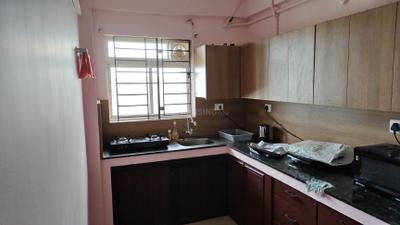 Kitchen Image of 820 Sq.ft 2 BHK Apartment / Flat for rent in Shwas Fortuna, Thrippunithura Kochi for Rs. 25000