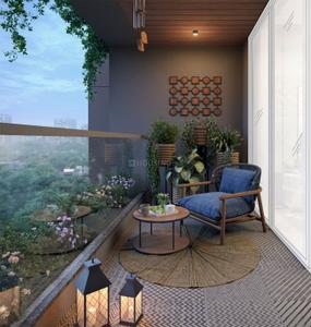 Balcony Image of 3438 Sq.ft 4 BHK Apartment / Flat for sale in Kudasan Gandhinagar for Rs. 18000000