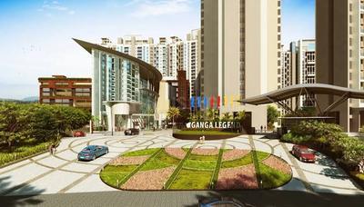 Image of 1700 Sq.ft 3 BHK Apartment / Flat for sale in Goel Ganga Legend Building B7, Bavdhan, Pune for Rs. 17800000