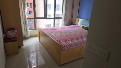 Bedroom Image of 1125 Sq.ft 2.5 BHK Apartment / Flat for sale in Siddha Happyville Tower 2, Rajarhat Kolkata for Rs. 8500000