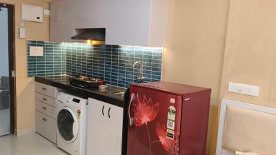 Kitchen Image of 250 Sq.ft 1 RK Apartment / Flat for rent in Puravankara Silversands, Mundhwa Pune for Rs. 22000