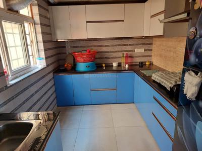 Kitchen Image of 2133 Sq.ft 4 BHK Apartment / Flat for sale in Shrachi Greenwood Elements, New Town Kolkata for Rs. 16000000