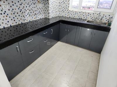 Kitchen Image of 1650 Sq.ft 3 BHK Apartment / Flat for rent in Gold Star Homes Phase II, Vrindavan Yojana Lucknow for Rs. 25000
