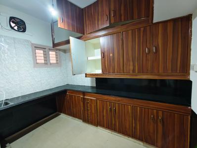 Kitchen Image of 1000 Sq.ft 2 BHK Builder Floor for rent in New Tippasandra Bengaluru for Rs. 40000
