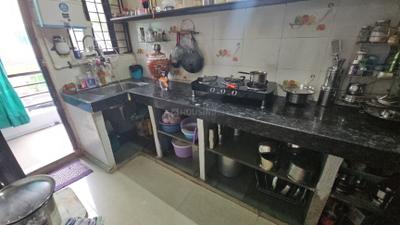 Kitchen Image of 650 Sq.ft 1 BHK Apartment / Flat for sale in Bhicholi Mardana Indore for Rs. 2200000