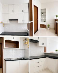Kitchen Image of 510 Sq.ft 1 RK Apartment / Flat for rent in Paradise At Brigade Cornerstone Utopia, Varthur Bengaluru for Rs. 31000
