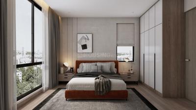 Bedroom Image of 1800 Sq.ft 3 BHK Apartment / Flat for sale in Lancor The Summit, Sholinganallur Chennai for Rs. 18400000