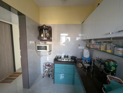 Kitchen Image of 750 Sq.ft 2 BHK Apartment / Flat for sale in Laxmi Vishwa Vihang Heights, Dahisar East Mumbai for Rs. 15000000