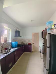 Kitchen Image of 1490 Sq.ft 3 BHK Apartment / Flat for rent in Encore Ramanashree Bluesky Green Woods, Hulimavu Bengaluru for Rs. 42000