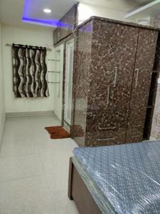 Bedroom Image of 1000 Sq.ft 2.5 BHK Builder Floor for rent in Vijay Nagar Indore for Rs. 28000