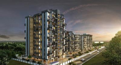 Image of 950 Sq.ft 2 BHK Apartment / Flat for sale in My Home Sanctuary Phase I, Mamurdi, Pune for Rs. 6200000