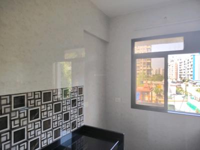 Kitchen Image of 450 Sq.ft 1 BHK Apartment / Flat for rent in Kolshet Thane for Rs. 35000