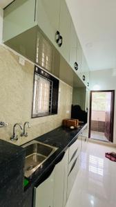 Kitchen Image of 800 Sq.ft 1 BHK Apartment / Flat for rent in Gachibowli Hyderabad for Rs. 24000