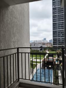 Balcony Image of 2259 Sq.ft 4 BHK Apartment / Flat for rent in Godrej Woods, Sector 43 Noida for Rs. 100000