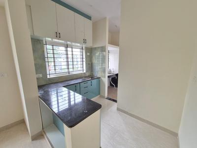 Kitchen Image of 600 Sq.ft 1 BHK Builder Floor for rent in Mullur Bengaluru for Rs. 18000