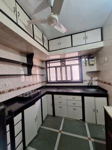 Kitchen Image of 585 Sq.ft 1 BHK Apartment / Flat for rent in Shanti Shreyas Ltd, Vashi Navi Mumbai for Rs. 44000