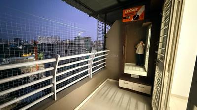 Balcony Image of 775 Sq.ft 2 BHK Apartment / Flat for sale in Chinchwad Pune for Rs. 7500000