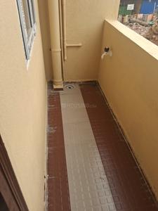 Balcony Image of 600 Sq.ft 1 BHK Independent House for rent in Kasturi Nagar Bengaluru for Rs. 18000